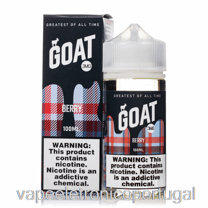 Vape Eletronico Berry - Cabra E-líquido - 100ml 3mg